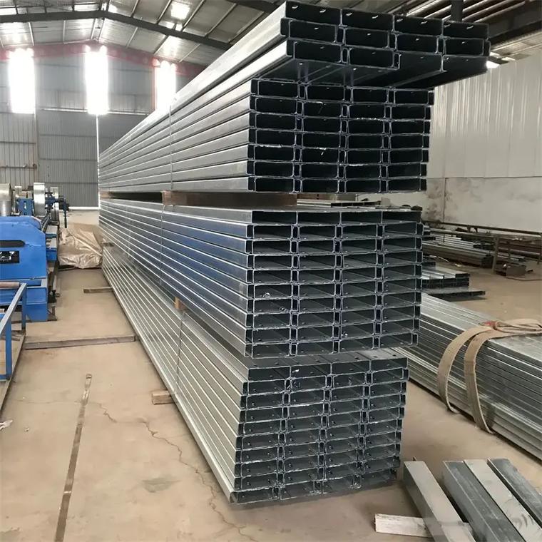 百色冷弯c型钢批发价格.廷源c型钢是一种用来起到承重的钢质材