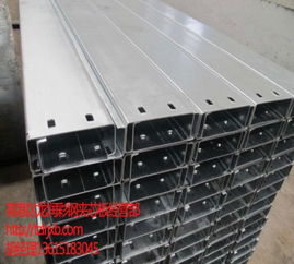 玻璃卡槽c型钢价格 镀锌c型钢 单边c型钢厂家